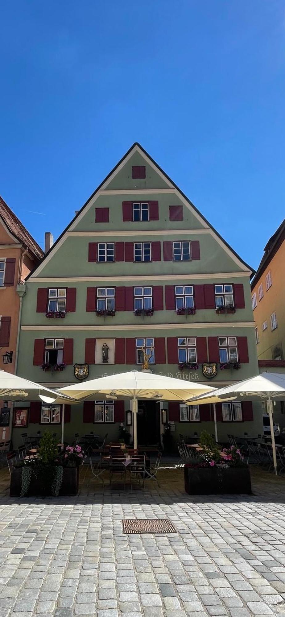 Goldner Hirsch Hotel Dinkelsbühl Exterior foto